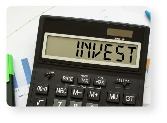esop-ezee-calculator-labeled-invest-lies-financial-documents-office